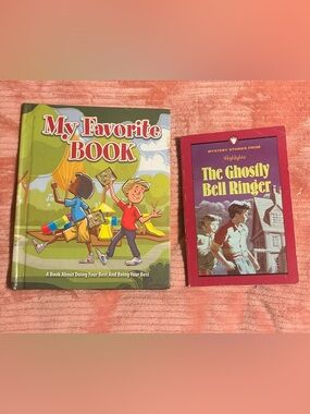 A pair of children books